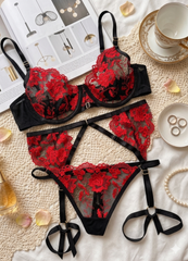 Conjunto Bordado Coqueta